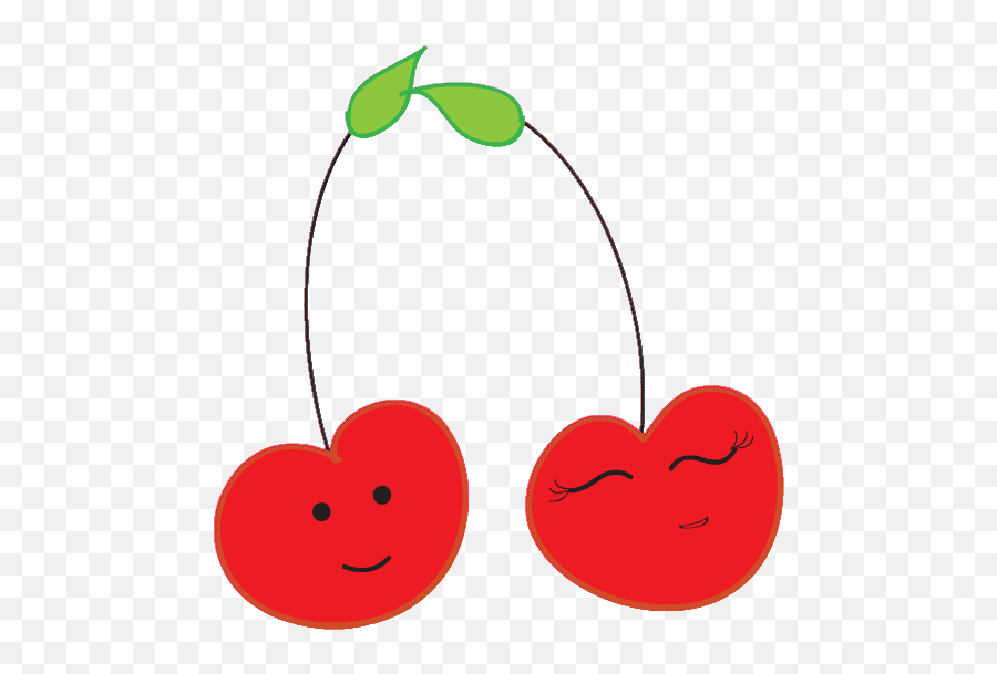 Top Sweet Moments Stickers For Android U0026 Ios Gfycat - Red Colour Cherries Gif Emoji,Optimistic Emoji