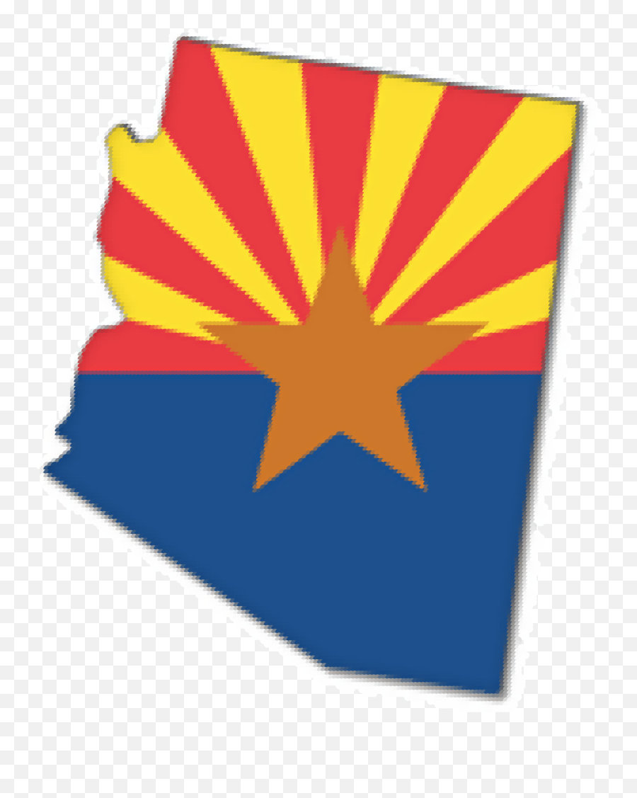 Arizona State Flag Clipart - Arizona Clipart Emoji,Georgia State Flag Emoji