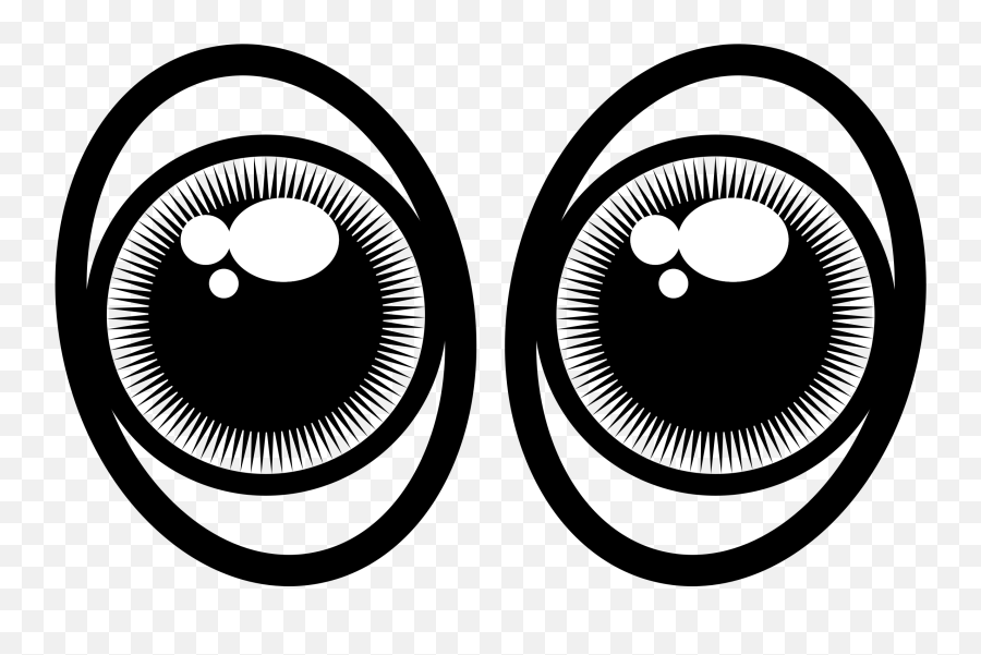 Oval Eye Clipart Emoji,Eye Balls Emoji