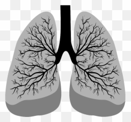 chazzedlungs - Discord Emoji Lungs Logo Black And White