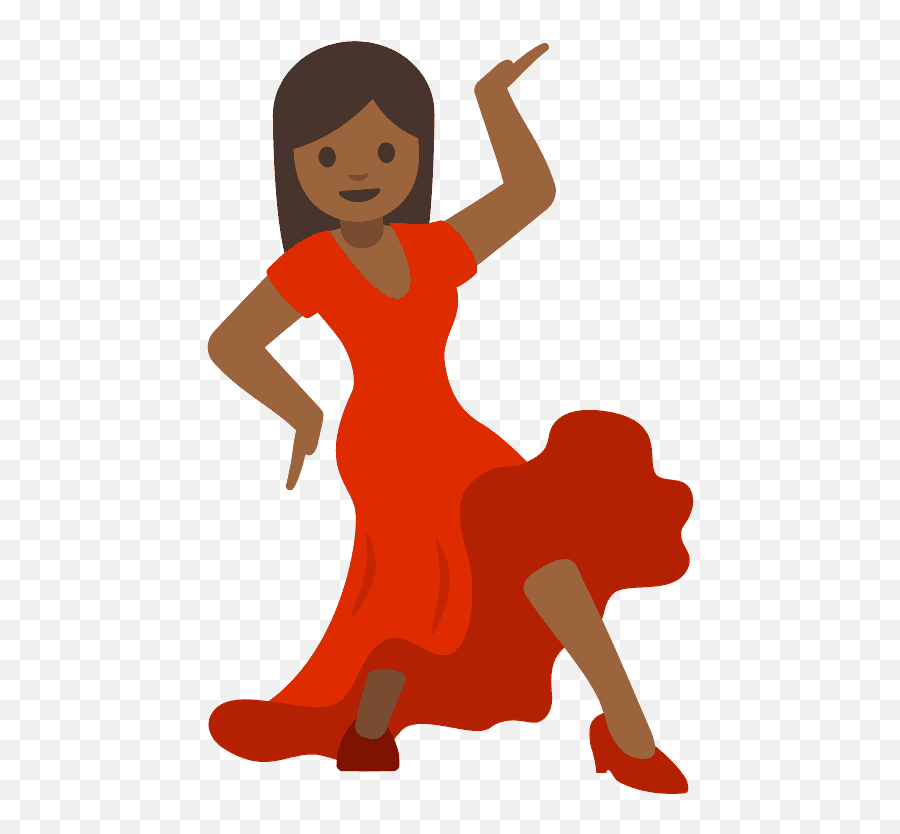 Woman Dancing Emoji Clipart - Dancing Girl Emoji Png,Woman Dancing Emoji