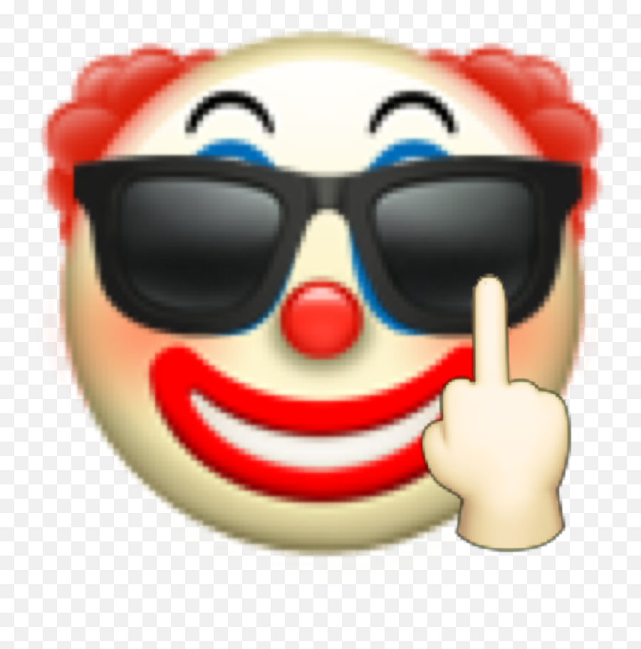 Clown Edit Emoji Emojiedit Sticker - Clown Emoji For Edit,Clown Emoji Transparent