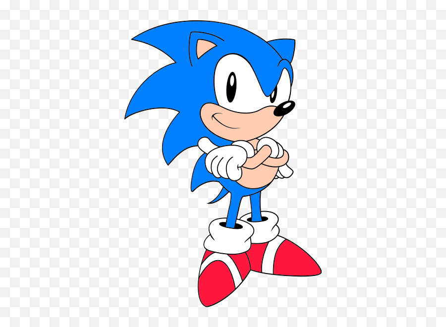 Think Of Sonic The Character - Classic Sonic The Hedgehog Sonic Emoji,Sonic The Hedgehog Emoji