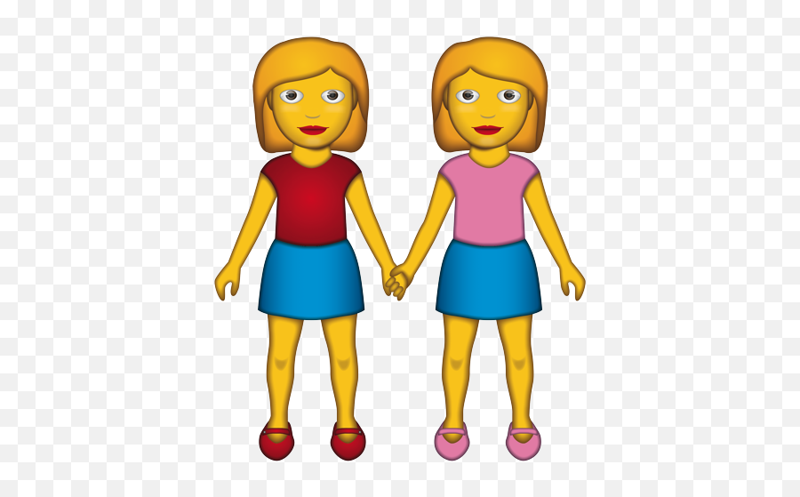 Cross Arm Emoji - Did Biggest Loser End,Two Women Holding Hands Emoji