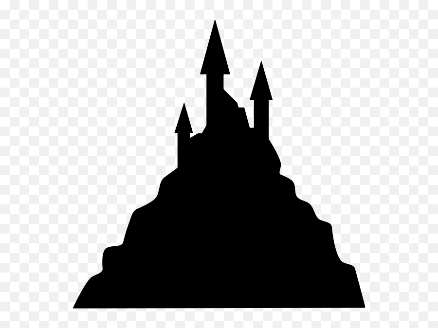 Scalable Vector Graphics Clip Art - Scary Castle Silhouette Emoji,Castle Book Emoji