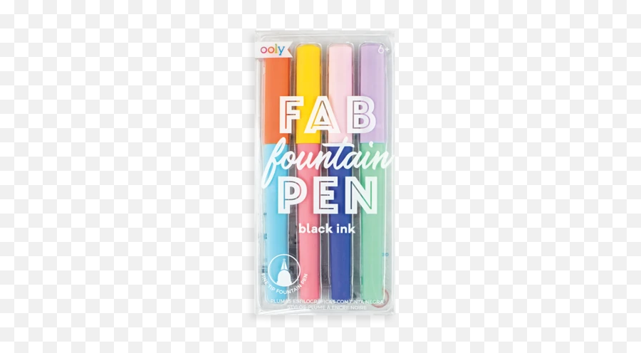 Desk Accessories - Ooly Fab Fountain Pen Emoji,Emoji Pens