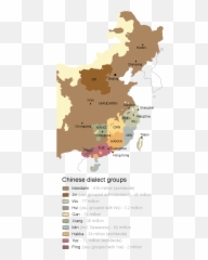 Map Of Sinitic Languages - Many Languages In China Emoji,Wu Tang Emoji