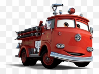 Red - Cars Characters Emoji,Firetruck Emoji