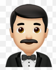 Man In Tuxedo Emoji Man Tuxedo Emoji Emoticon - Iphone Mechanic Emoji,Man Emoji