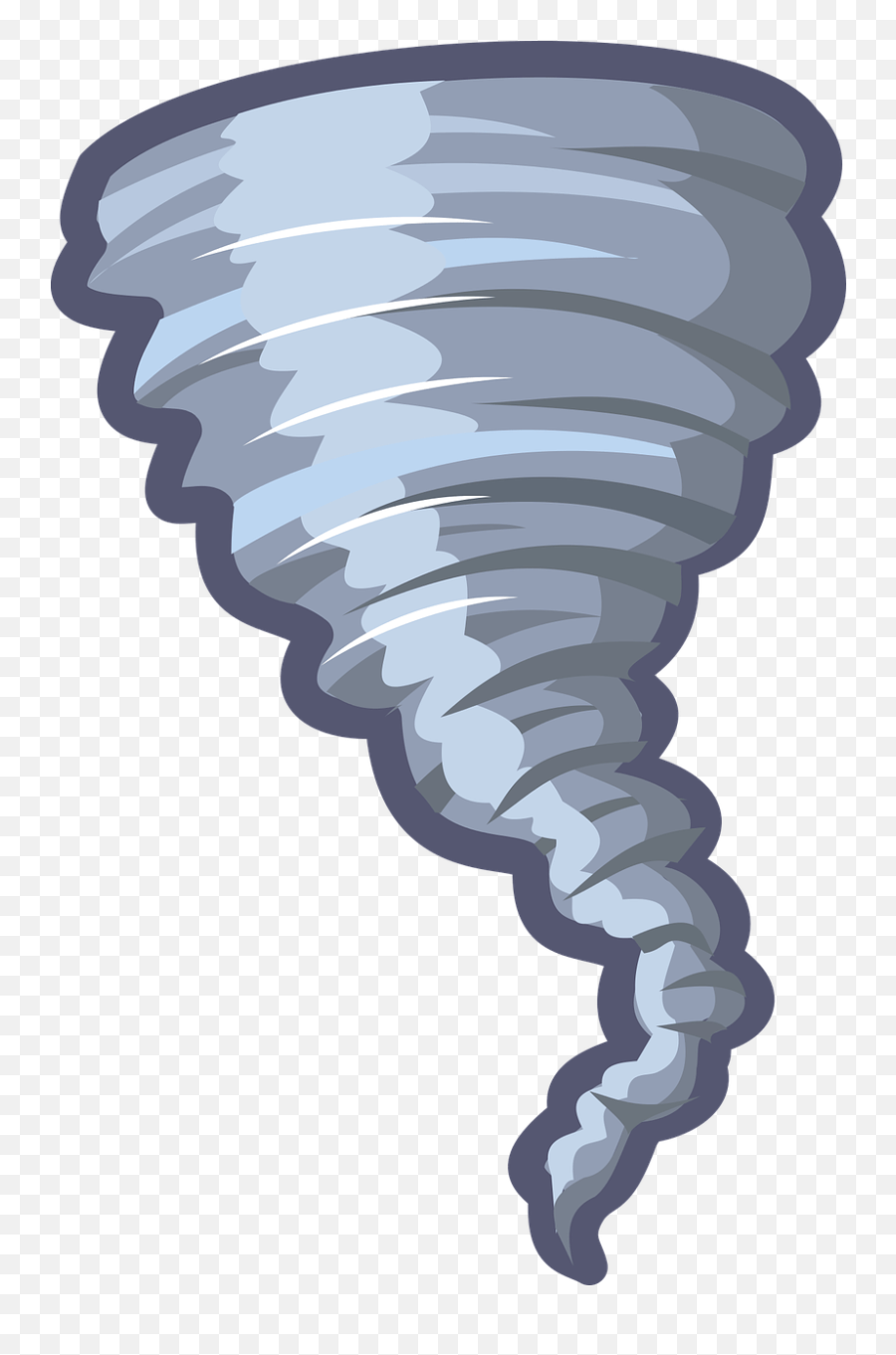 America Has More Tornadoes Than Anywhere Else In - Tornadoes Cartoon Emoji,Tornado Emoji