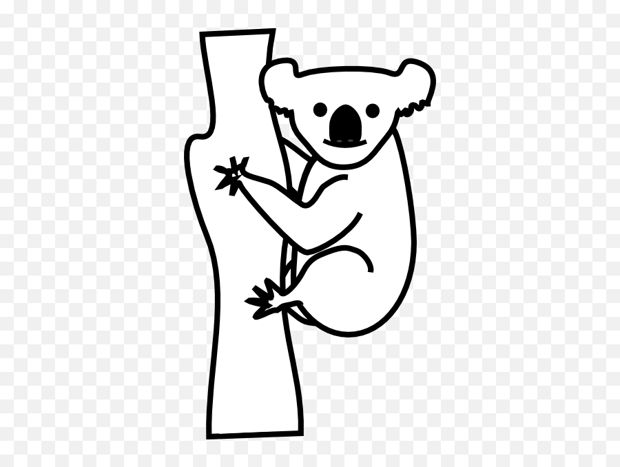 Koala Bear Download Free Clip Art - Koala Clipart Black And White Emoji,Koala Bear Emoji