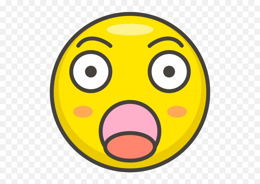 Astonished Face Emoji - Icon,Astonished Face Emoji