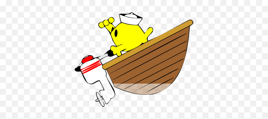 Boat Cartoon Clipart - Clip Art Emoji,Motorboating Emoji