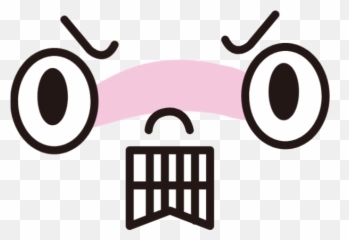 Free Online Angry Face Emoji Emoticons Vector For - Clip Art