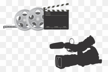 Film Equipment Camera Clapperboard - Peralatan Vector Emoji