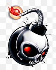 Trending Bomb Stickers - Black Gray And Red Temporary Tattoo Set Emoji,Bomb Emoji