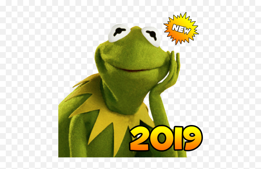 New Stickers Memes Kermit - Kermit The Frog In Black And White Emoji,Kermit Emoji