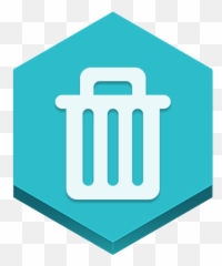 Trash bin Icon Hex Iconset Martz90 - Waste Container Emoji
