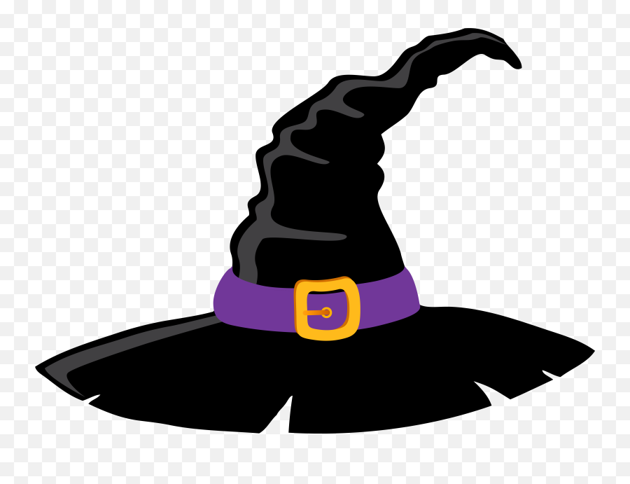 Free Witches Hat Silhouette Download Free Clip Art Free - Clipart Halloween Witch Hat Emoji,Witch On Broom Emoji