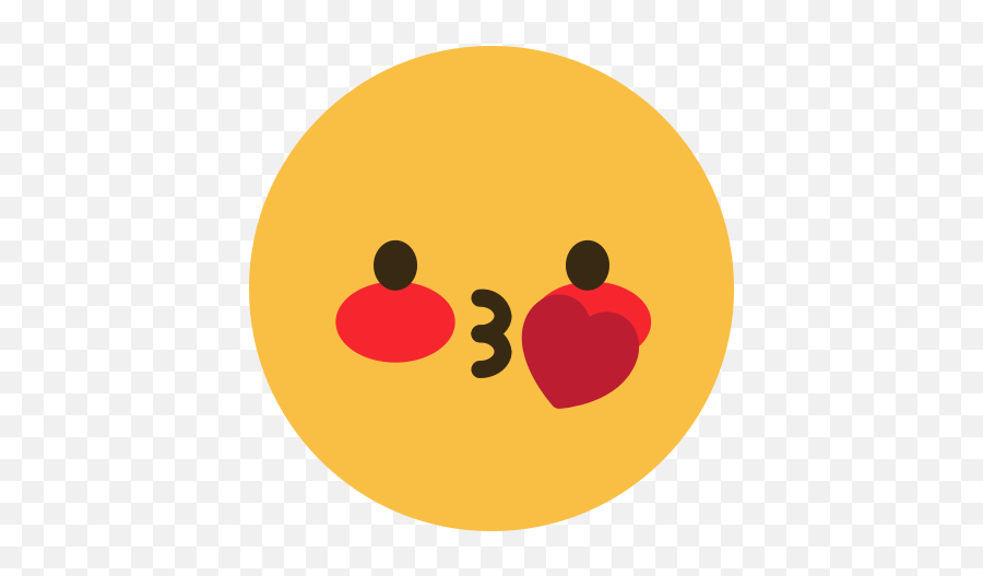 Feeling Emoji Kiss Face Heart Emotion Love Icon - Free Happy,Kissy Face Emoji