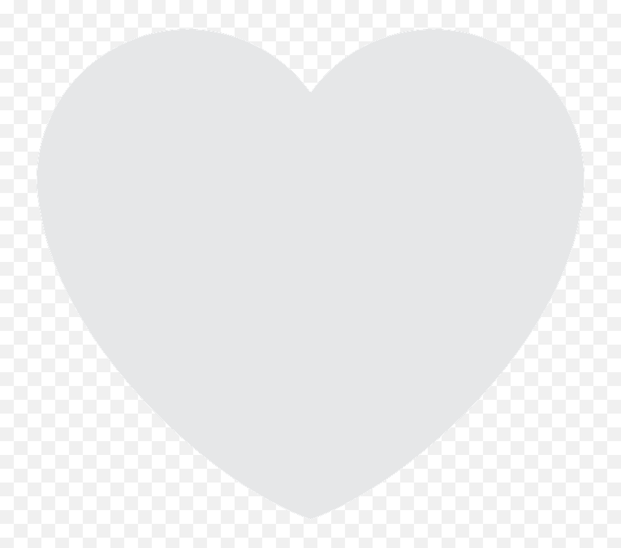 White Heart Emoji Clipart Free Download Transparent Png - White Heart Black Border,White Emojis