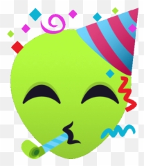 Celebrate Alien GIF - Joypixels Discover u0026 Share GIFs Party Emoji