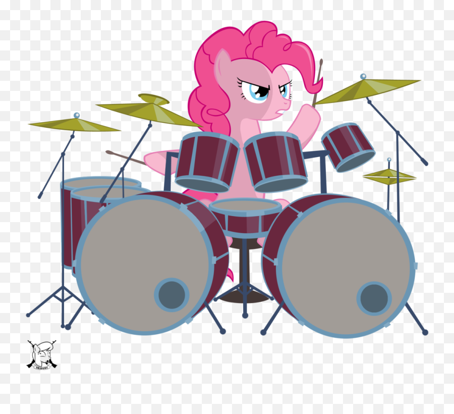 Drums Clipart Drum Beat Drums Drum - Pinkie Pie Drums Emoji,Drummer Emoji