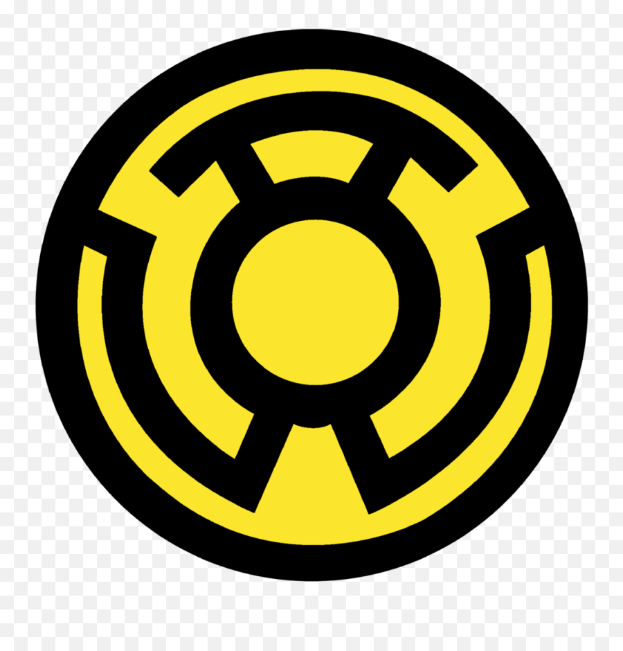 Sinestro Corps Symbol Clipart - Yellow Lantern Logo Emoji,Green Lantern Emoji