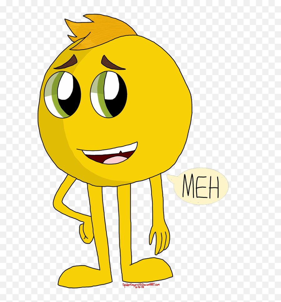 Meh Emoji - Smiley,Fite Me Emoji