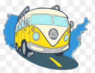 Volkswagen Clipart Travel Bus - Trip Png Emoji,Vw Emoji