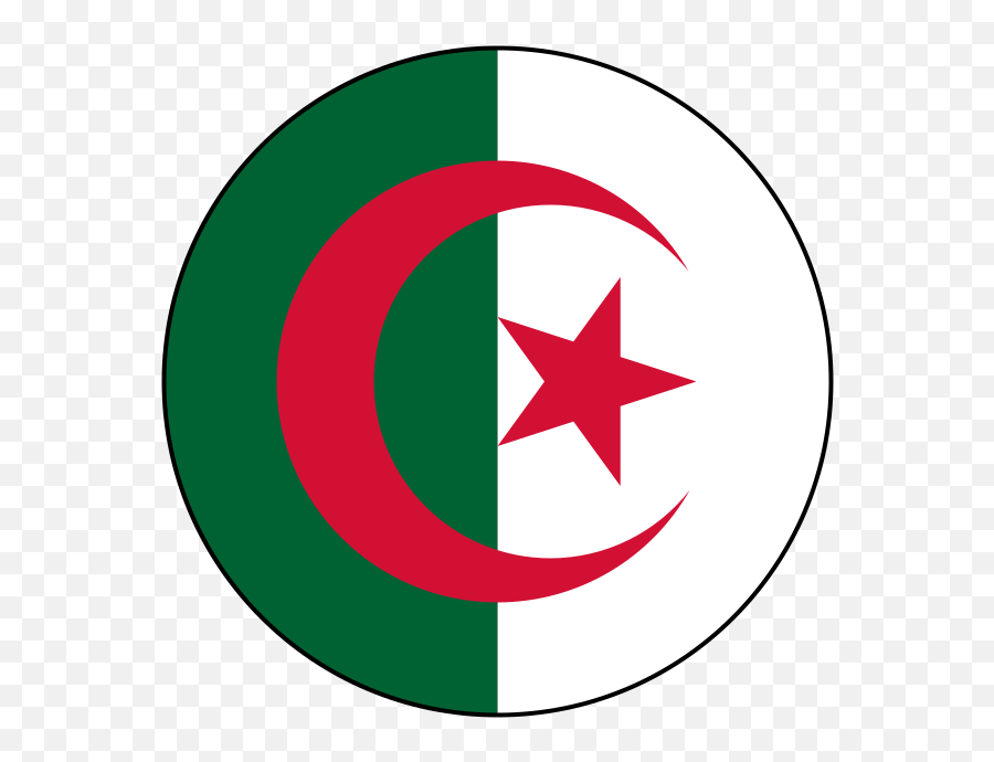Roundel Of Algeria - Algeria Flag Emoji,Algeria Flag Emoji