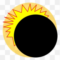 Explosives Clipart Sun - Solar Eclipse Clip Art Emoji,Sun Fire Emoji