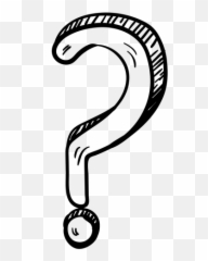 3582 Question Mark Free Clipart - Transparent Background Emoji