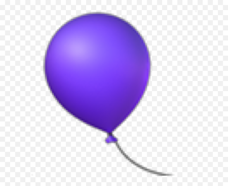 Globo Balloon Violet Violeta Emoji Freetoedit - Emojis Png Balloon,Balloon Emoji