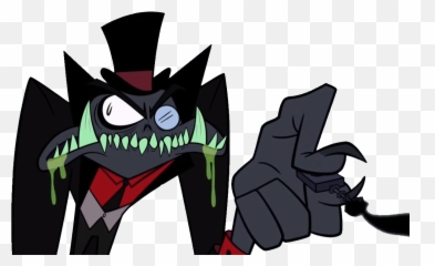 Villainous Black Hat Clone Clipart - Emoji