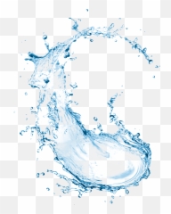 Splash Water - Transparent Png Emoji