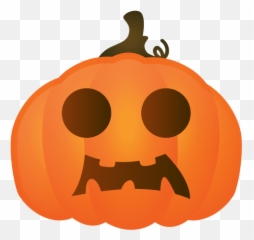 Scared Halloween Pumpkin Emoji,Jack O'lantern Emoji