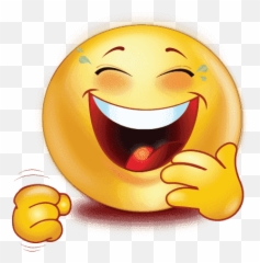 Happy Emoji Transparent Png - Smiley Crying With Laughter,Happy Emoji