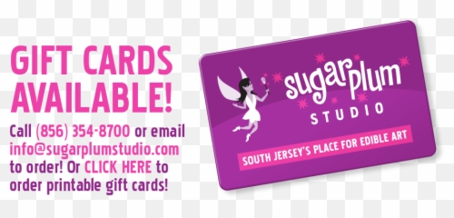 Sugarplum Studio u2013 South Jerseyu0027s Place for Edible Art - Graphic Design Emoji