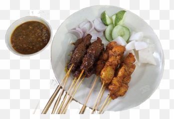 Satay Sate Skewer Food Grill Bbq - Brochette Emoji