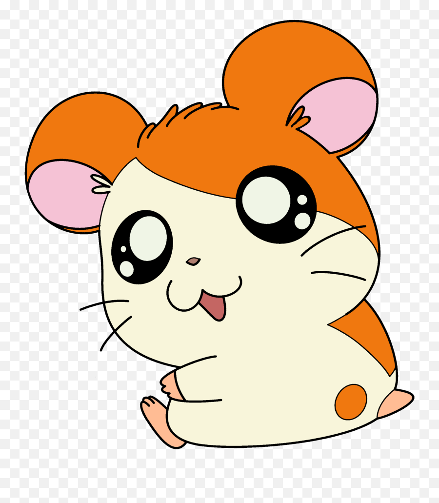 Orange Clipart Hamster Orange Hamster Transparent Free For - Hamtaro Png Emoji,Hamster Emoji