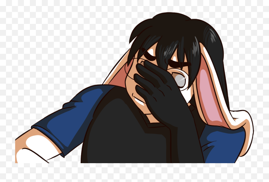 Facepalm By Caramel - Kitteh By Marbles Fur Affinity Dot Net Cartoon Emoji,Facepalm Emoji Png