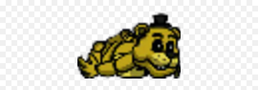 Golden Freddy Fis2 Five Nights At Freddyu0027s Wiki Fandom - Freddy In Space 2 Golden Freddy Emoji,Lying Down Emoticon