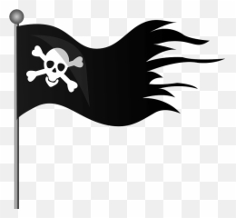 Jolly Roger Pirate Flag Clipart - Illustration Emoji,Pirate Flag Emoji