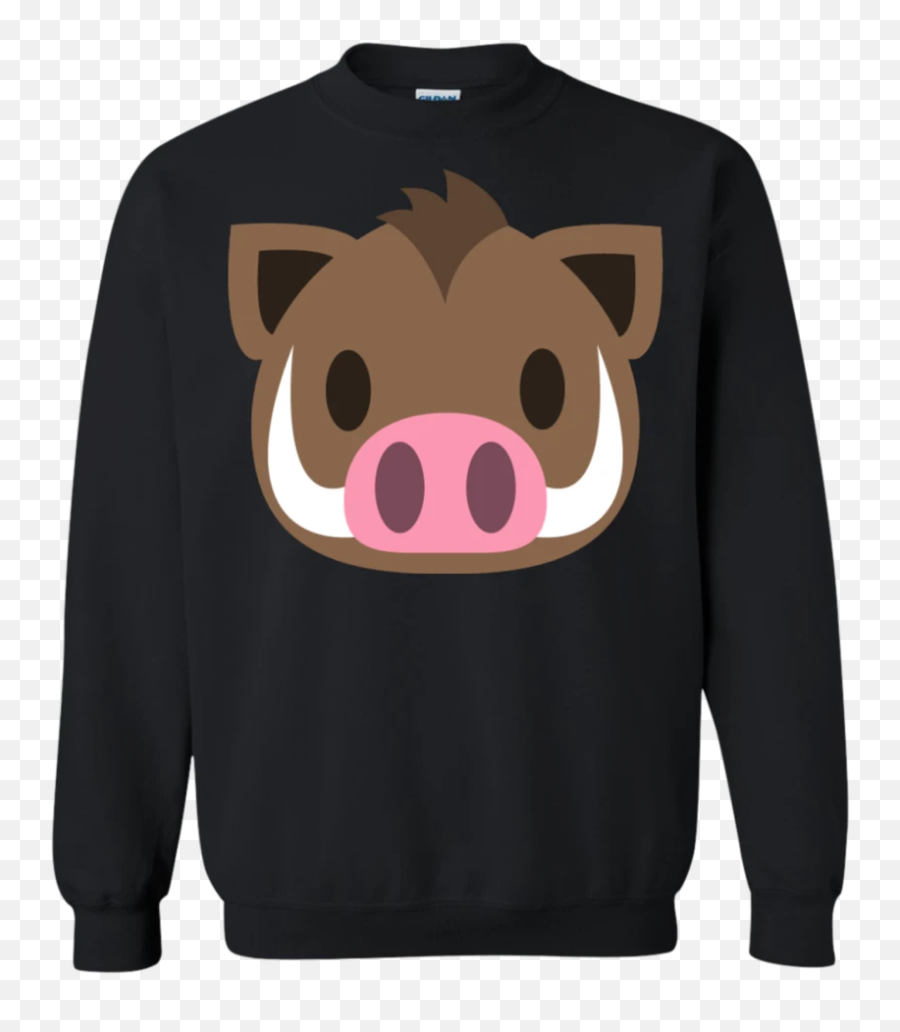 Wart Hog Emoji Sweatshirt U2013 That Merch Store - Ugly Christmas Sweater National Lampoons,Boar Emoji