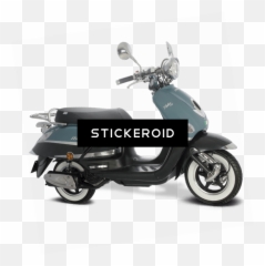 Scooter Vector Emoji Picture - Transparent Moped,Scooter Emoji