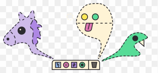 Spook Your Friends With Electron - Cartoon Emoji