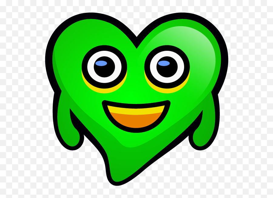 Green Hearts Stickers By Lic Newtime - Sticker Emoji,Hearts Around Face Emoji