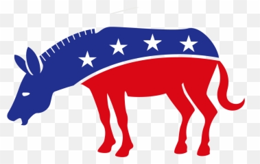 Clipart Democratic Donkey Transparent - Party Emoji
