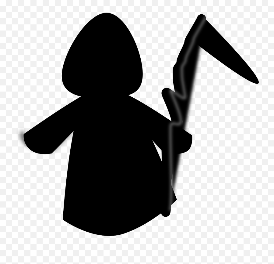 The Reaper The Grim Reaper Death Black Killer - Death Clipart Transparent Emoji,Grim Reaper Emoji